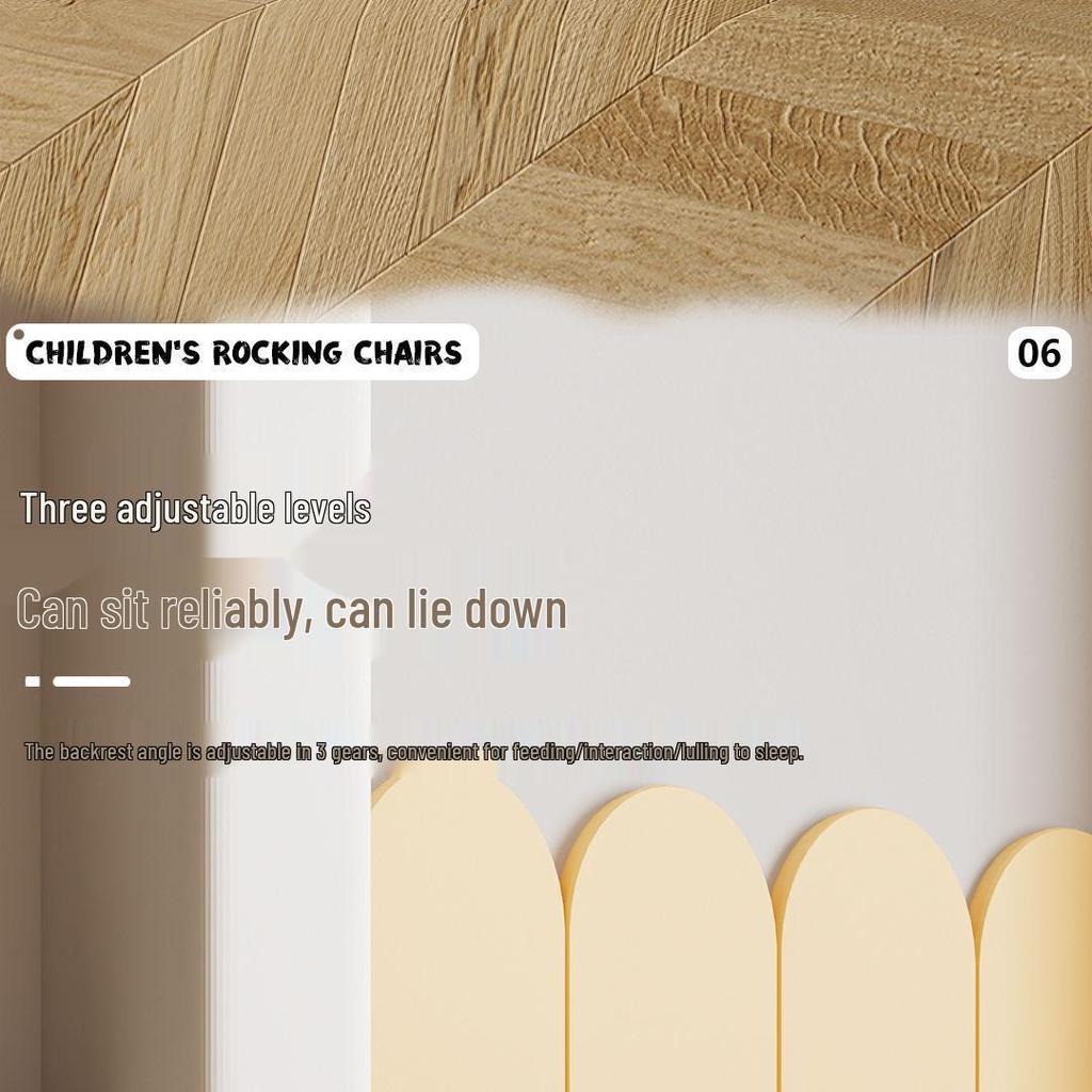 Электрическая качалка Bobodou для малышей - Успокаивающая колыбелька и качалка для новорожденных