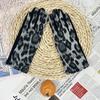 Перчатки из эластичного флиса с леопардовым принтом, женские утолщенные перчатки, теплые перчатки для вождения с сенсорным экраном