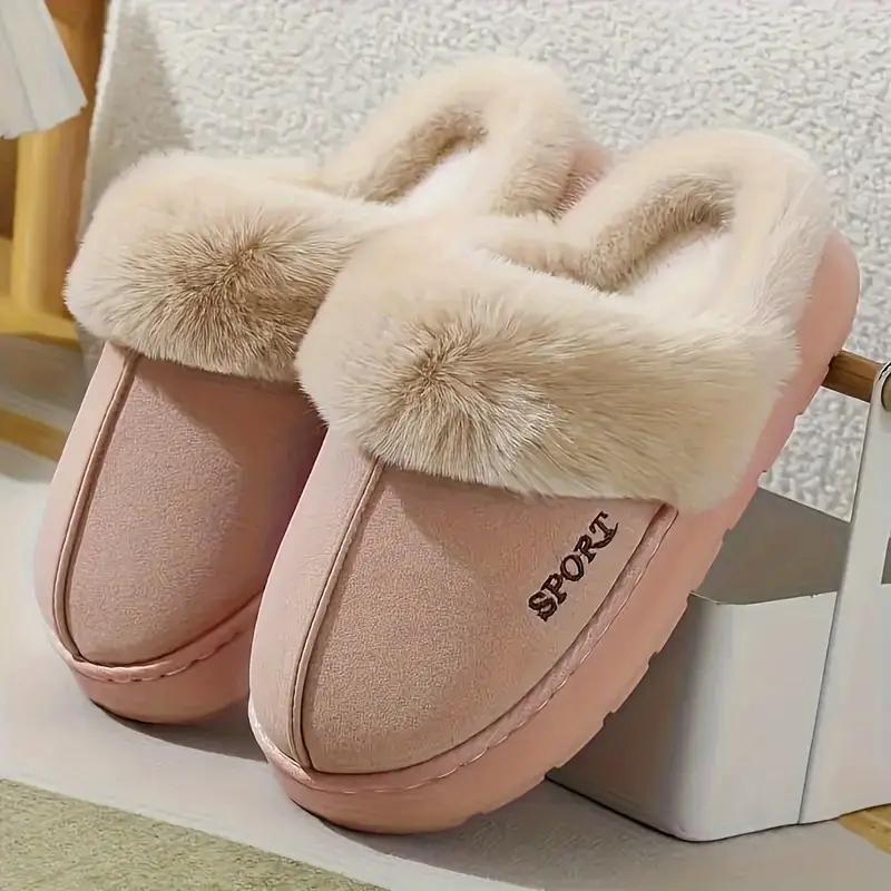 Women'S Winter Slippers, 4 Colors Available, Suitable for Holiday Casual Wear, Elegant Indoor/Outdoor Winter Shoes