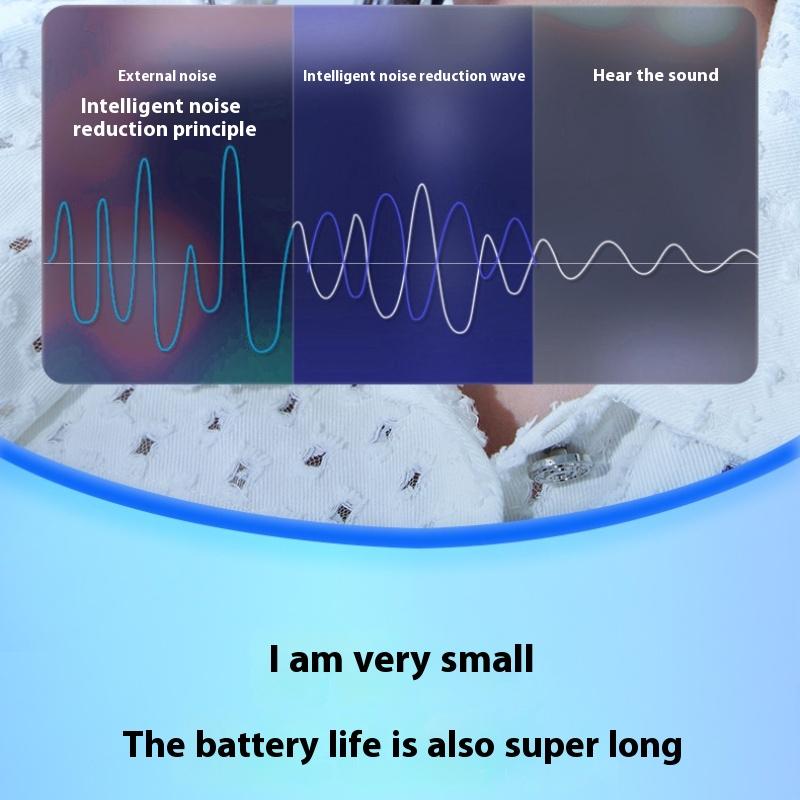 Ultra-small Mini Wireless Bluetooth Headset Invisible In-ear Running Waterproof Noise Reduction