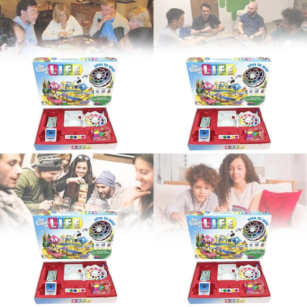 Увлекательная настольная игра «Игра жизни» для семейного веселья и интерактивной игры для всех возрастов