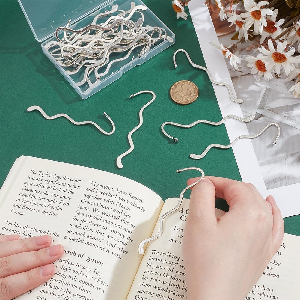 10 шт. Закладки-волны DIY Ретро Декорация Держатель Закладка для книги Школьные Офисные Канцелярские Принадлежности Аксессуар для чтения