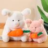 Мягкая морковка кролик плюшевая мягкая игрушка кукла подушка украшение для дома милый ребенок девушка подарок на день рождения