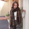 Winter Female Lattice Imitation Cashmere Scarf Autumn and Winter Thick Fashion Warm Wild Scarf Shawl Female Poncho Stoles