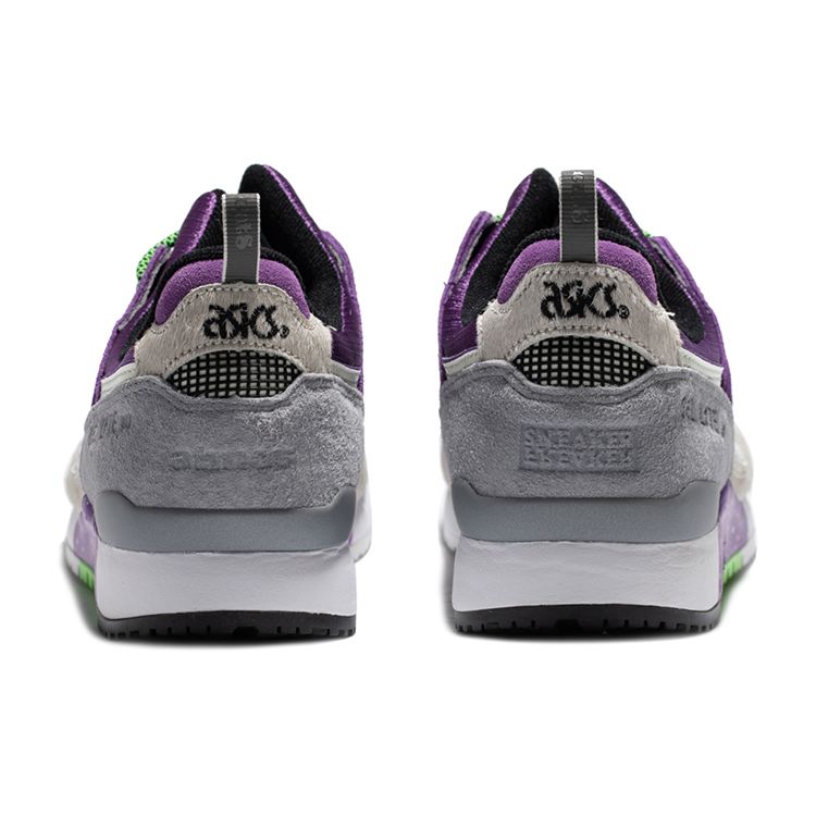 Atmos x Sneaker Freaker x ASICS Gel Lyte 3 Alley Cats Кроссовки Унисекс Фиолетовый Шиферно-Серый Джентри-Фиолетовый 1201A529-020