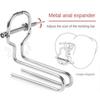 Stainless Steel Anal Plug Set Vaginal Dilator Metal Anal Plug Adjustable Butt Plug Anal Sex Trainer Personal Vibrator BDSM SM Adult Sex Toys
