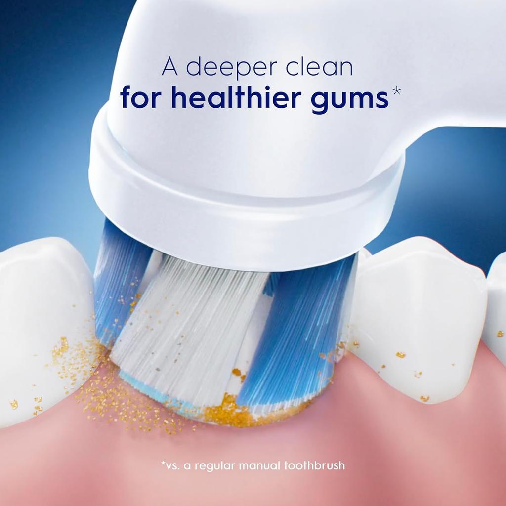 Oral B ORIGINAL iO Электрическая зубная щетка Ultimate Clean Белый Сменные насадки, Технология щетинок Tuft-in-Tuft, Упаковка из 2 штук