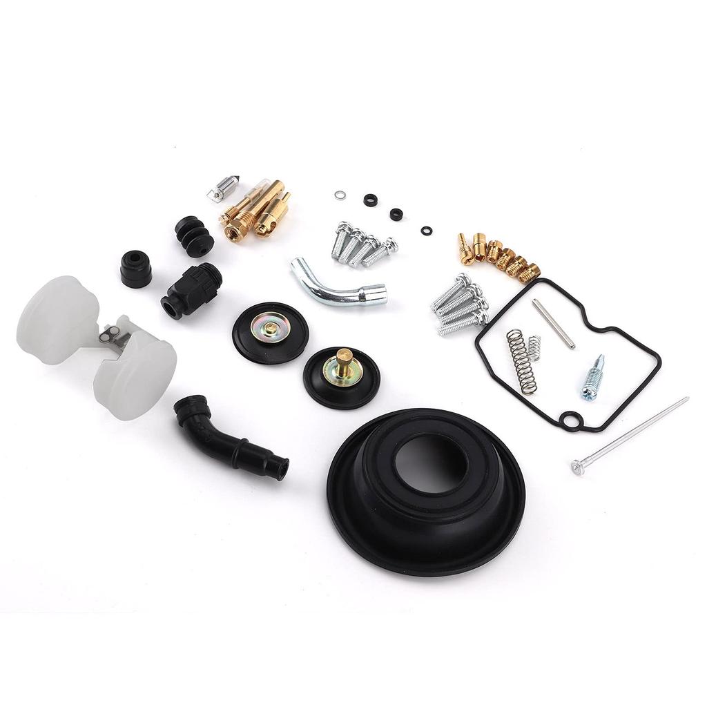 Carburetor Repair Kit Abrasion Resistant Rubber and Metal Motorcycle Carburetor Rebuild Kit Repair Parts Replacement for Vulcan VN800 VN400 1995-2006
