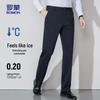Мужские брюки прямого кроя в стиле business casual