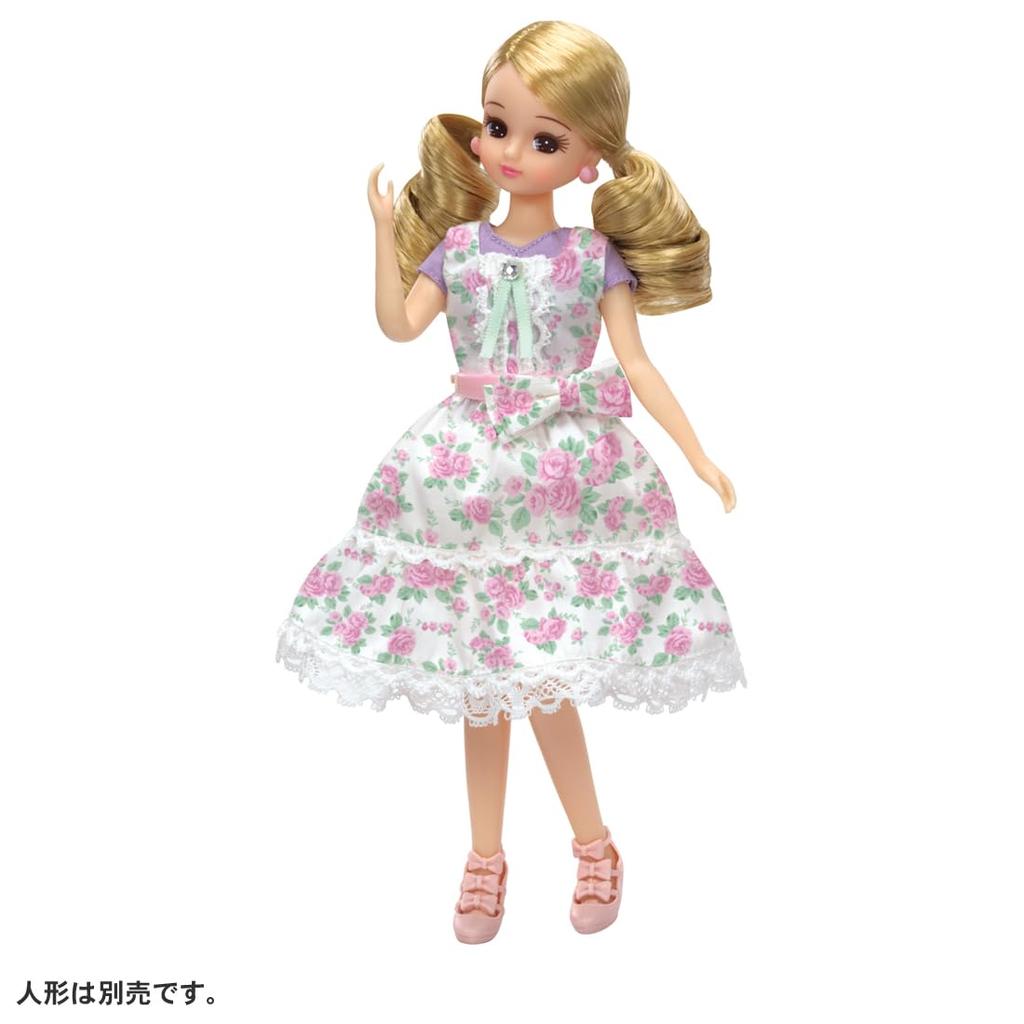 TAKARA TOMY Платье Романтичная Долли Игрушка для ролевых игр для детей от 3 лет и старше Licca-chan LW-18 Наряжаться