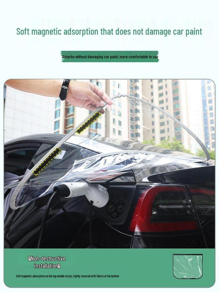 Waterproof Charging Port Cover for Tesla Model 3/Y Accessories