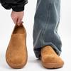 Мужские мюли в стиле Birkenstock с закрытым носком, повседневные шлепанцы-сандалии, надеваемые без застежки
