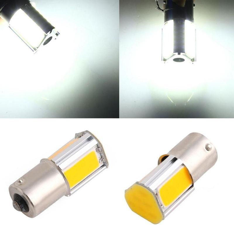 960LM COB 48 SMD 8 SILICA 12V 24V S25 1156 BA15S LED Bulb 9~28V Tail Light