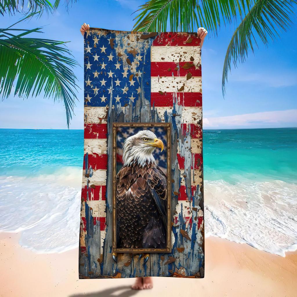 European And American Beach Towels Ins Wind Cows Animals Digital Printing Bath Towels Microfiber Beach Towels Quick Drying Water Absorption