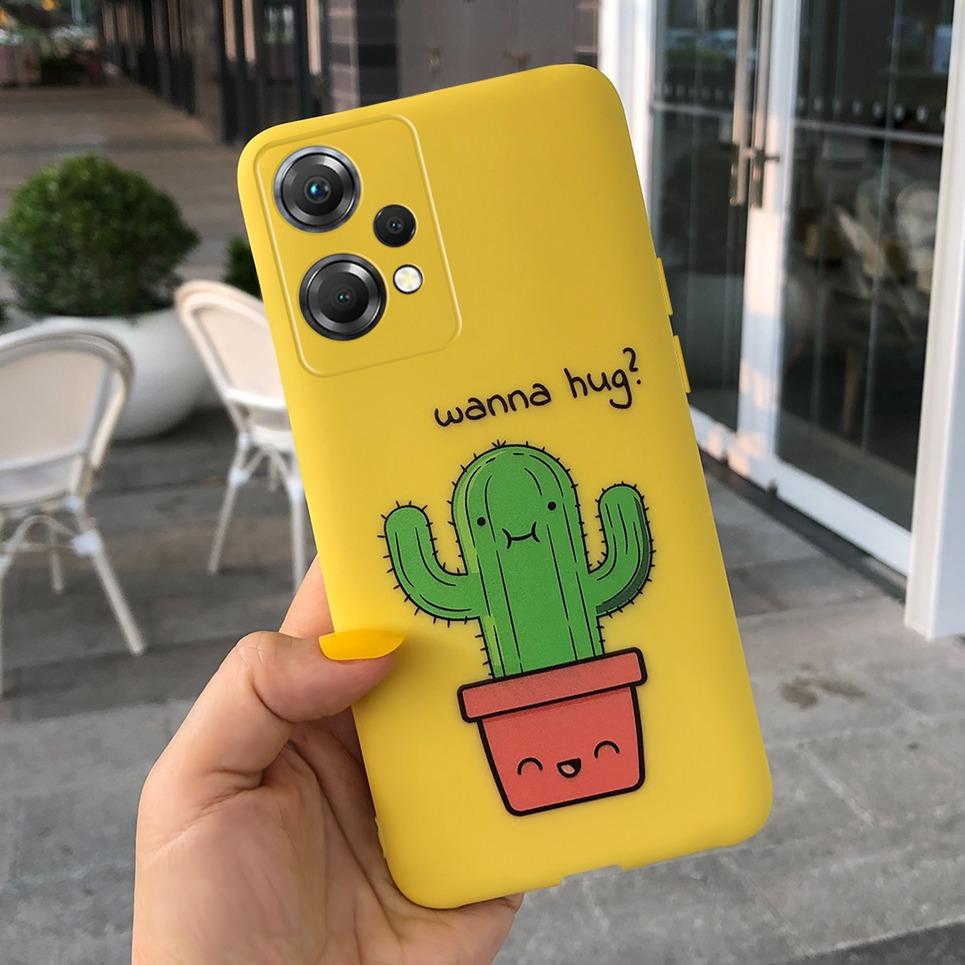 Чехол для телефона One Plus Nord CE 2 Lite Мягкий матовый силиконовый ТПУ задняя крышка для OnePlus Nord CE2 Lite 5G Мобильные чехлы Цветок Capa