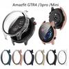 Hard Edge Shell For Amazfit GTR Mini A2174 Protective Cover Tempered Film Protector Case For Amazfit Gtr4 3pro Accessories