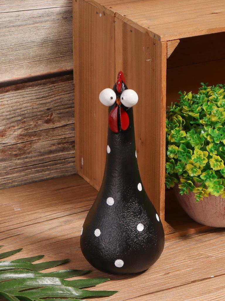 Скульптура петуха с большими глазами, декоративное украшение для домашней жизни, подходит для украшения спален, гостиных, кабинетов