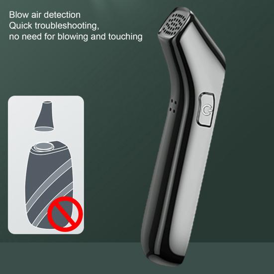 Портативный тестер алкоголя, алкотестер, простой в эксплуатации, цифровой дисплей, высокоточный перезаряжаемый беспроводной тестер, персональный алкотестер