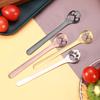 Claw Coffee Spoons Stainless Steel Hollow Teaspoon Cat Paw Design Dishwasher Safe Spoon for Tea Coffee Ice