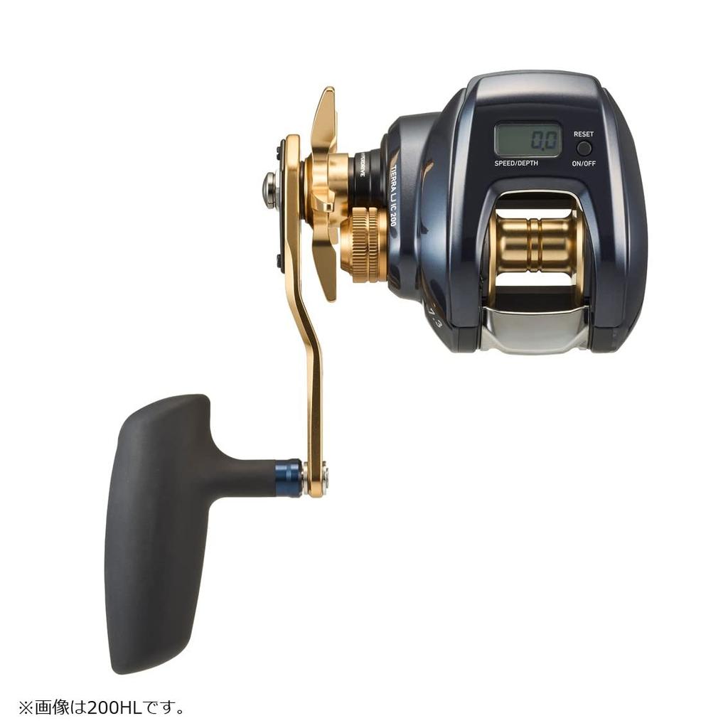 Daiwa Катушка с счетчиком для заброса приманки Tierra LJ IC200L