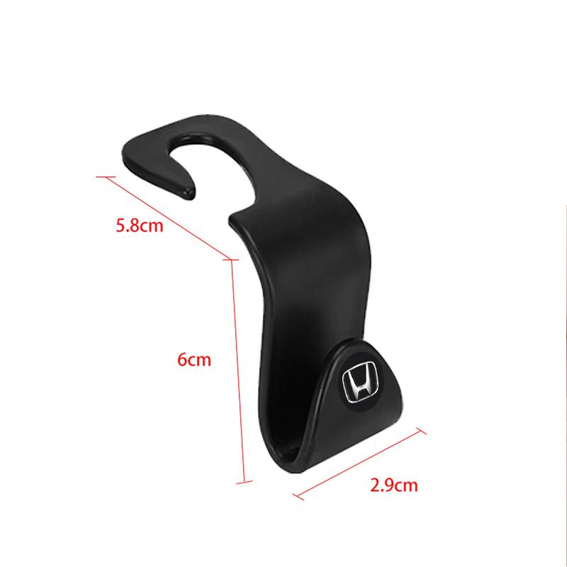 2/4Pcs Car Seat Hook Multifunctional Storage Hanger Car Styling for Honda Civic Xrv Hrv Crv Brv City Accord Fit Jazz Insight Pilot Passport Stepwgn