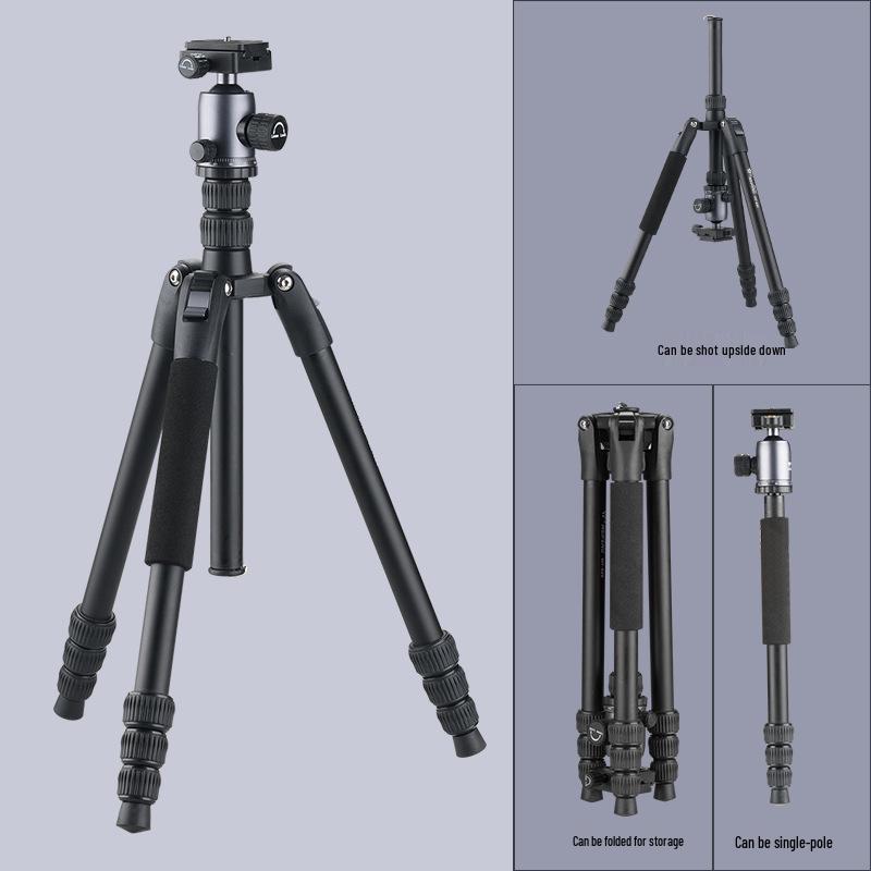 8 Wei Feng 628B Портативный штатив для DSLR и беззеркальных камер для профессиональной фотографии и мобильных селфи
