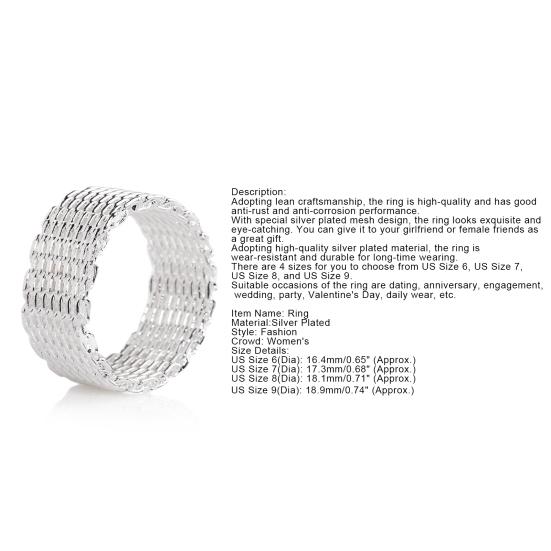 Изысканное плетеное кольцо, легкое плетеное, устойчивое к царапинам