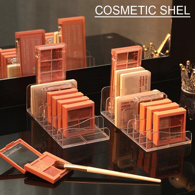 Прозрачный акриловый ящик для хранения косметики, туалетный столик, косметическая помада, сетчатый ящик, отделение для хранения на рабочем столе#