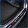 1pcs Carbon Fiber Car Trunk Rear Bumper Sticker Guard Plate Protector For Alfa Romeo 147 159 156 Giulietta Giulia Mito Spider Alpha Nheadrest