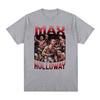 Max Holloway Blessed Графические футболки Мужские Женские Винтажные футболки Мужчина Летние Топы Футболка с круглым вырезом с коротким рукавом
