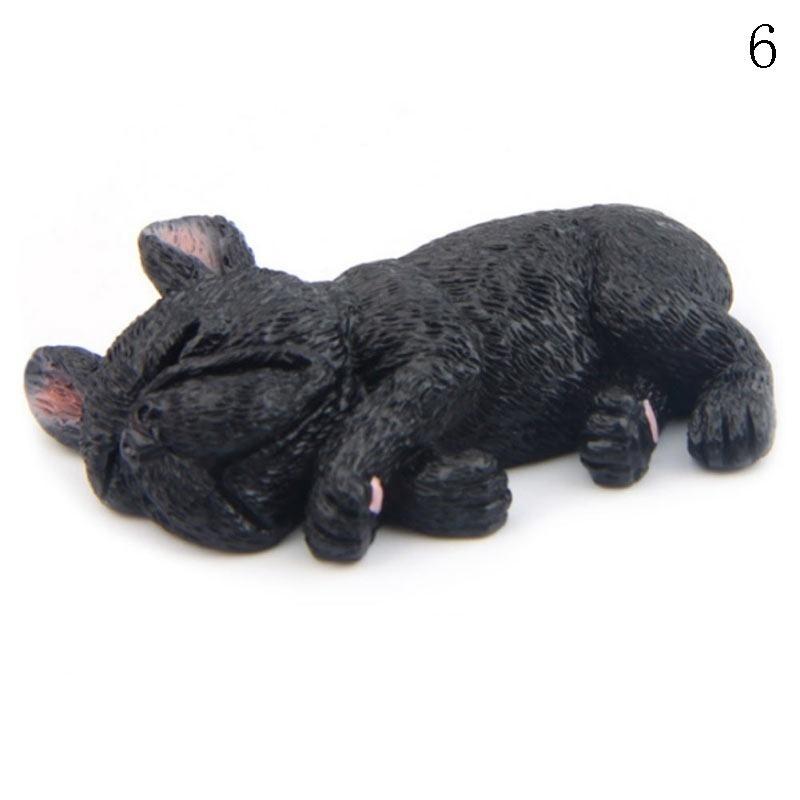 Small Bulldog French Bulldog Model Magnetic Sticker Handle Diy Fridge Sticker Magnetic Sticker