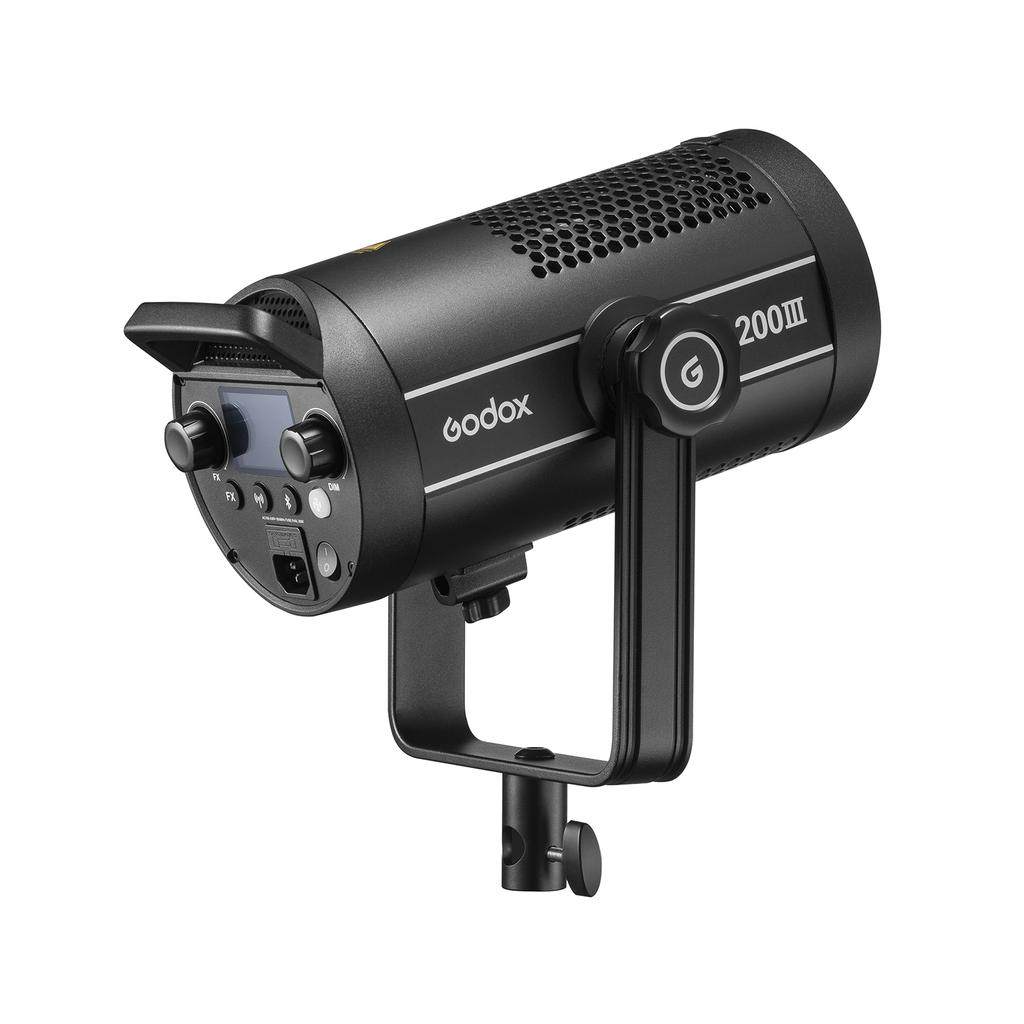 Godox SL200III Студийный светодиодный светильник для видеосъемки, 215 Вт, мощный фотосветильник, 5600K+/-200K, с регулируемой яркостью, 8 FX