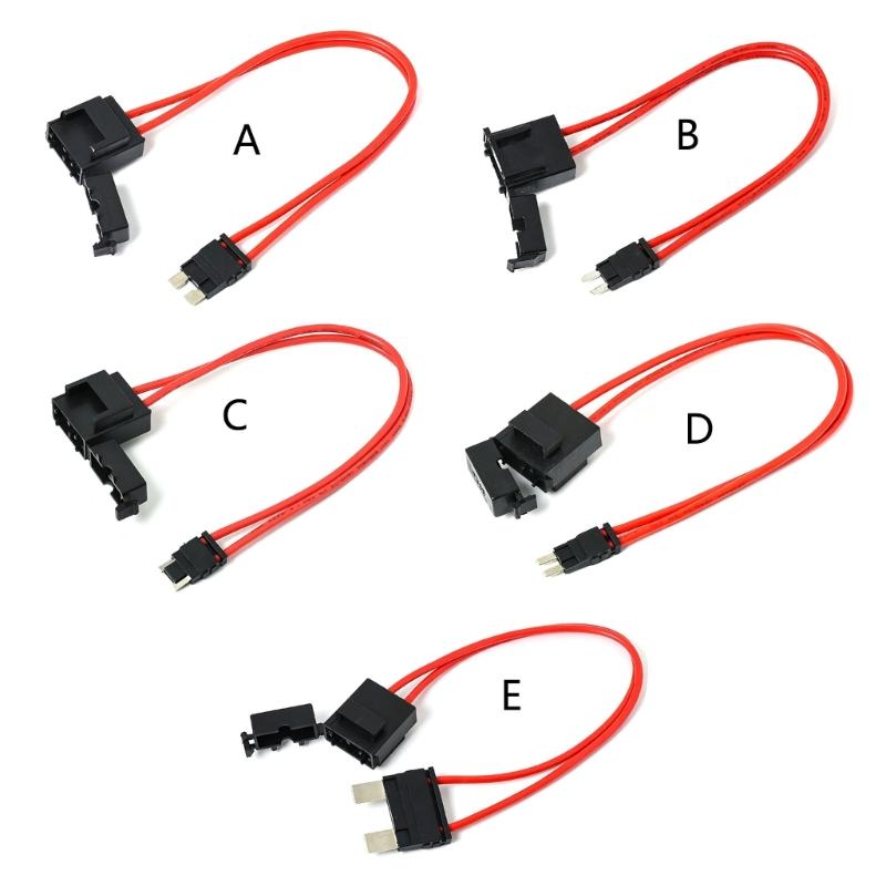 Электрическая коробка автомобиля, провод для отвода питания 16 AWG 32V 25A, удлинительный провод с корпусом из полиамида и латунными клеммами