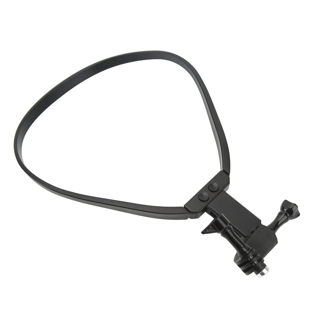 Neck Mount Bracket Retractable Selfie Necklace Holder for Action Camera Cell Phone Video Shoot