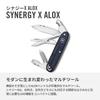 Victorinox ALOX Изысканный Синергия X Мультитул Нож 10 Функций Синий Швейцарское Производство Компактный Кемпинг Выживание Подарок