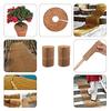 Plant Fiber Roll Natural Reptile Carpet Mat Reptile Bedding Supplies Insulation Flowerpot Basket Coconut Coir Liner Sheet Coco