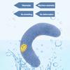 Мягкая пушистая подушка для шеи кошки, успокаивающая U-образная форма для облегчения боли в суставах, для улучшения сна, поддержки шеи, подушка для домашних животных, товары для собак и кошек