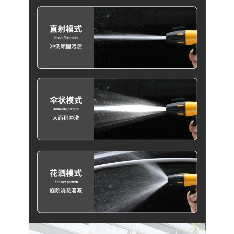 High Pressure Car Wash Gun With Expandable Hose For Household Car Cleaning Garden Watering