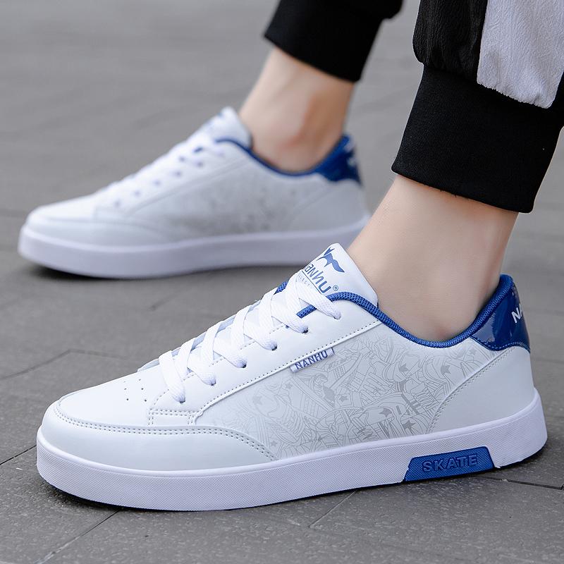 Высокое Качество Мужские Кроссовки Повседневные Распродажа Весна Осень Красные Белые Кроссовки Мужские Повседневные Дышащие Спортивная Обувь Мужская Мода