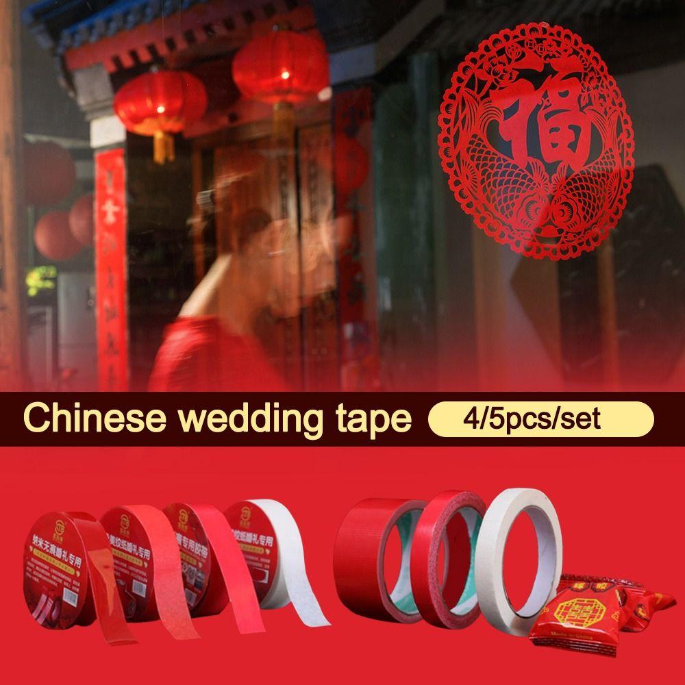 4/5Pcs Reusable Ultra-strong Double-sided Adhesive  for Wall Fixing Festive Wedding Decorations