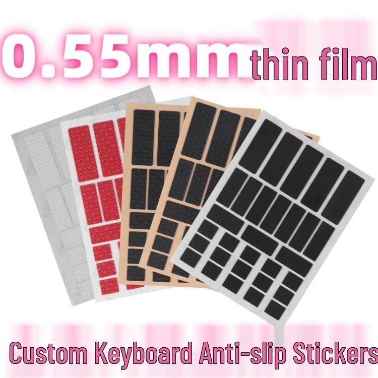 Logitech GPW 1st/2nd Gen Ultra-thin Anti-slip Polyurethane Mouse Stickers & Sweat-absorbing Keyboard Film