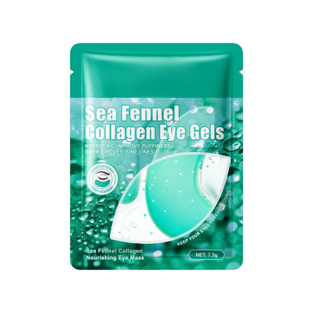 Маска для снятия мешочка с глаз с черными кругами, тонкими линиями и линиями «рыбий хвост», 2 мл