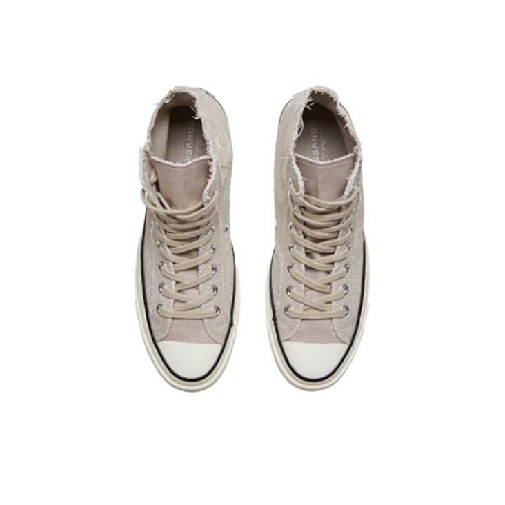Converse Chuck Taylor All Star 1970-х Удобные Универсальные Высокие Кеды из Канваса Унисекс Кеды Серые 164595c