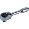TRUSCO Short Ratchet TRHS2 Handle, 6.35mm,