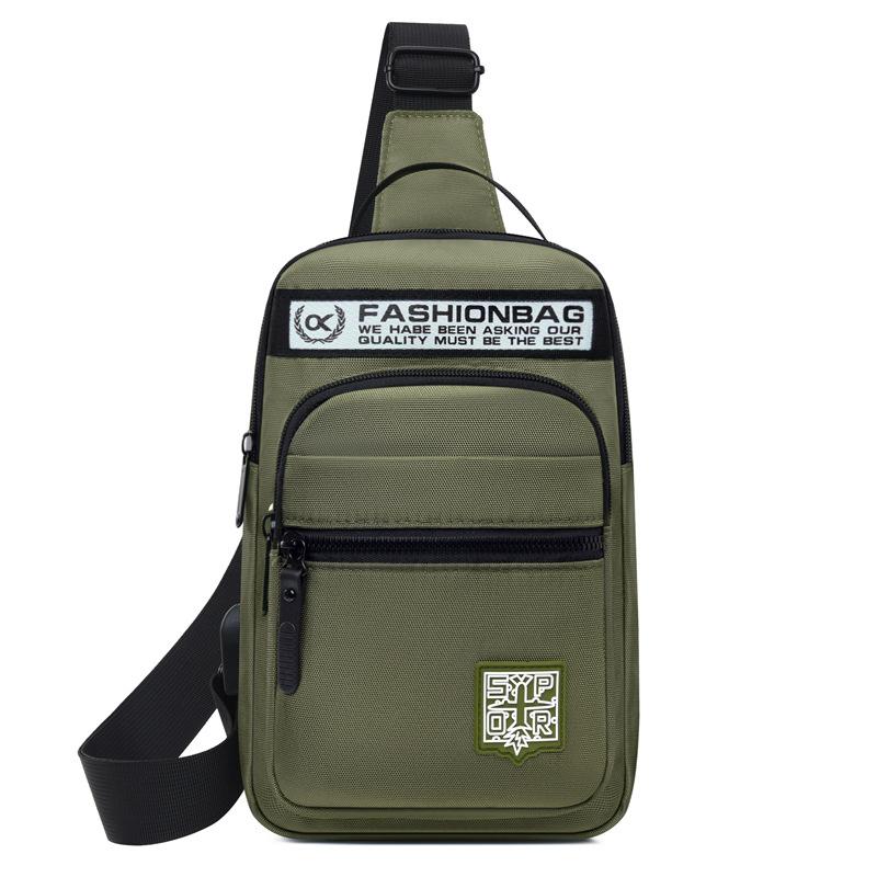 Мужская нагрудная сумка, новая, высокого класса, одноплечевая, повседневная, модная, из ткани Оксфорд, нагрудная сумка, легкий рюкзак для занятий спортом на открытом воздухе