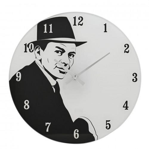 Hometime Iconic Collection Стеклянные настенные часы 30 см Кронер 50-х