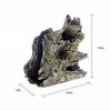 Holes Hollow Tree Trunk Artificial Resin Wood Hideout Aquarium Log Caves Fish Hiding  Fish Tank