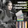 Стойка для медалей с марафонов, держатель для номеров, сверхпрочная, многофункциональная, настенная, для бегунов, для беговых номеров, вешалка-подставка для медалей с забегов
