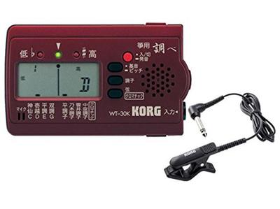 KORG WT-30K Тюнер для кото + Набор контактных микрофонов CM-300-BK