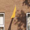 Flag Pole Holder Silver 10.5 x 7.5 x 2.5 cm Steel